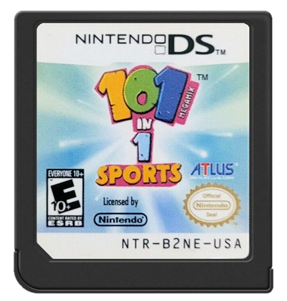 101-in-1 Sports Megamix cartridge for Nintendo DS (DS) sports mini-game collection video game