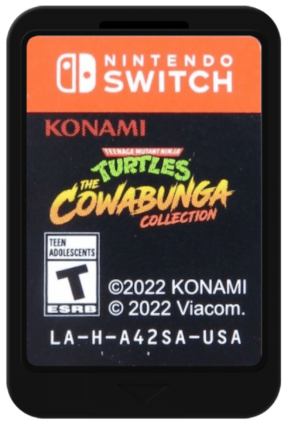 Teenage Mutant Ninja Turtles Cowabunga Collection Limited Edition cartridge for Nintendo Switch (NS) video game