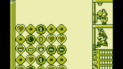 Yoshi’s Cookie Game Boy video game, puzzle gameplay, classic Nintendo character title, retro handheld console gameplay