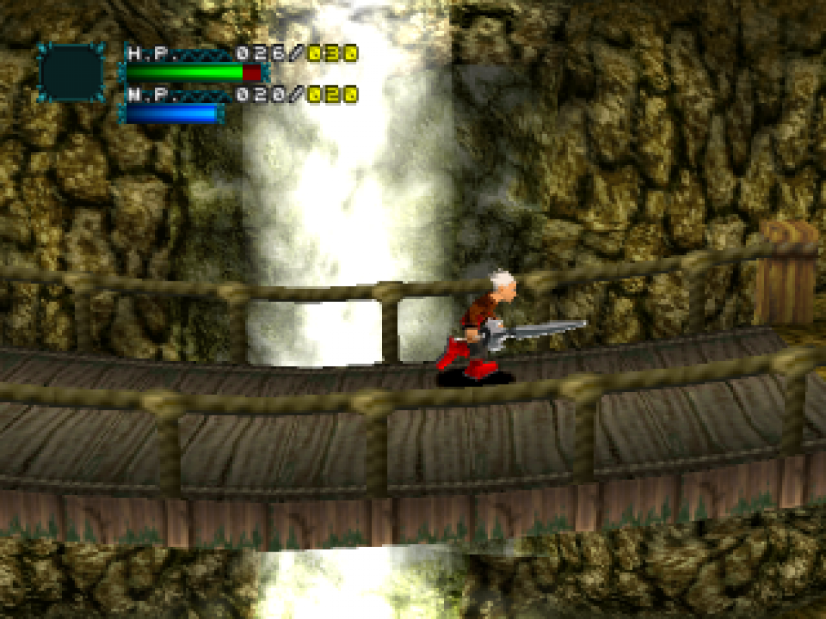Dragon Valor PS1 PlayStation 1 action RPG hack and slash fantasy dragon themed adventure game retro video game gameplay