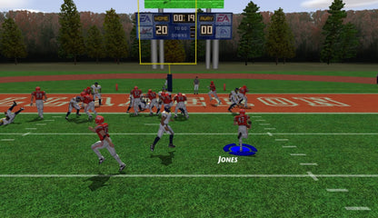 NCAA Football 2003 gameplay for Nintendo GameCube (GC) college football sports video game  