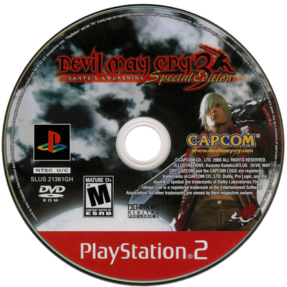 Devil May Cry 3: Dante's Awakening – Special Edition Greatest Hits edition for PlayStation 2 action hack and slash game featuring Dante stylish combat demon enemies boss battles campaign mode fast paced gameplay disc