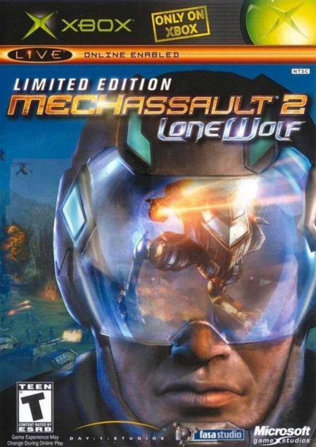 MechAssault 2: Lone Wolf [Limited Edition] – Xbox (XBOX) cover art for video game for XBOX