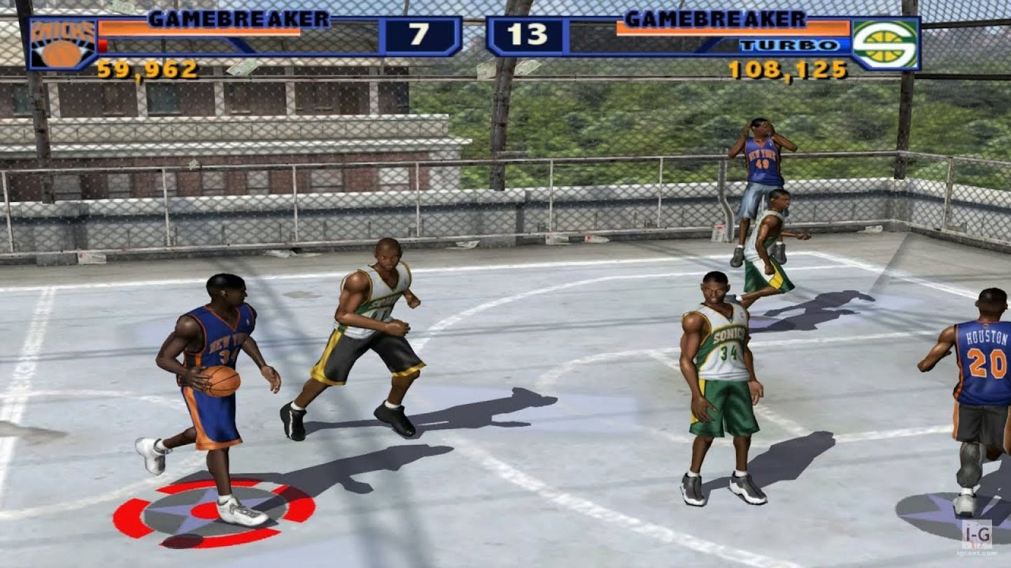 NBA Street Vol 2 [Greatest Hits] gameplay for PlayStation 2 (PS2) video game