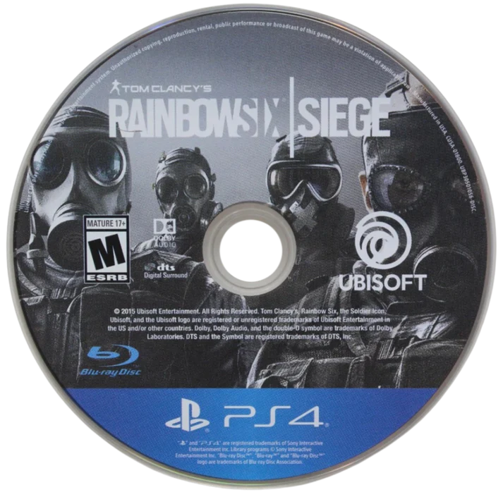 Tom Clancy's Rainbow Six Siege Advanced Edition PlayStation 4 PS4 for retro video game enthusiasts featuring tactical first person shooter gameplay team based multiplayer combat strategic planning destructible environments operator abilities competitive online matches and collectible gaming appeal disc  