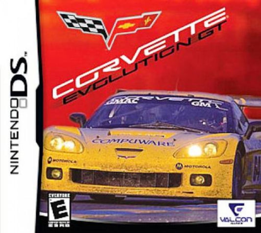 Corvette Evolution GT cover art for Nintendo DS (DS) video game