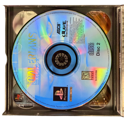 Galerians PlayStation PS1 for survival horror video game fans featuring psychological horror gameplay psychic powers futuristic environments mysterious storyline puzzle solving intense enemy encounters cinematic exploration dark atmosphere and classic PlayStation horror adventure collectible gaming appeal disc 2