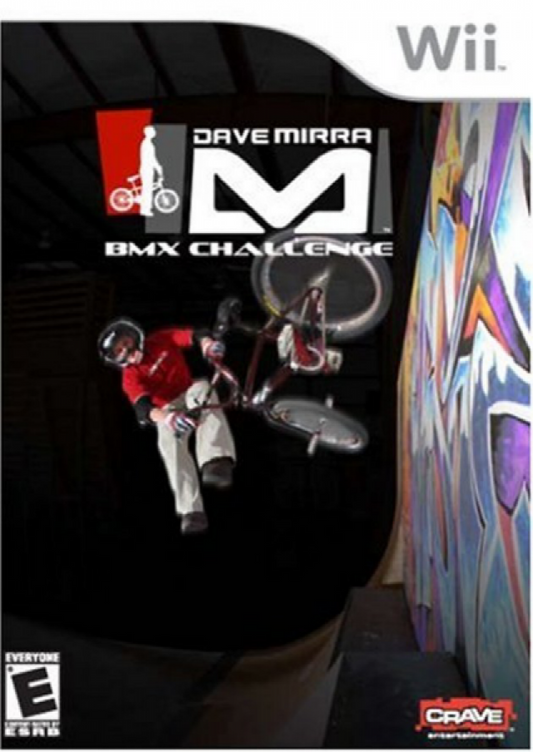 Dave Mirra BMX Challenge cover art for Nintendo Wii (Wii) video game