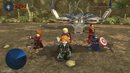 LEGO Marvel's Avengers Xbox One XONE for action adventure video game fans featuring Marvel superheroes LEGO characters Captain America Iron Man Thor Hulk Black Widow and Hawkeye super powers combat puzzle solving open world exploration and family friendly superhero gameplay collectible gaming appeal gameplay