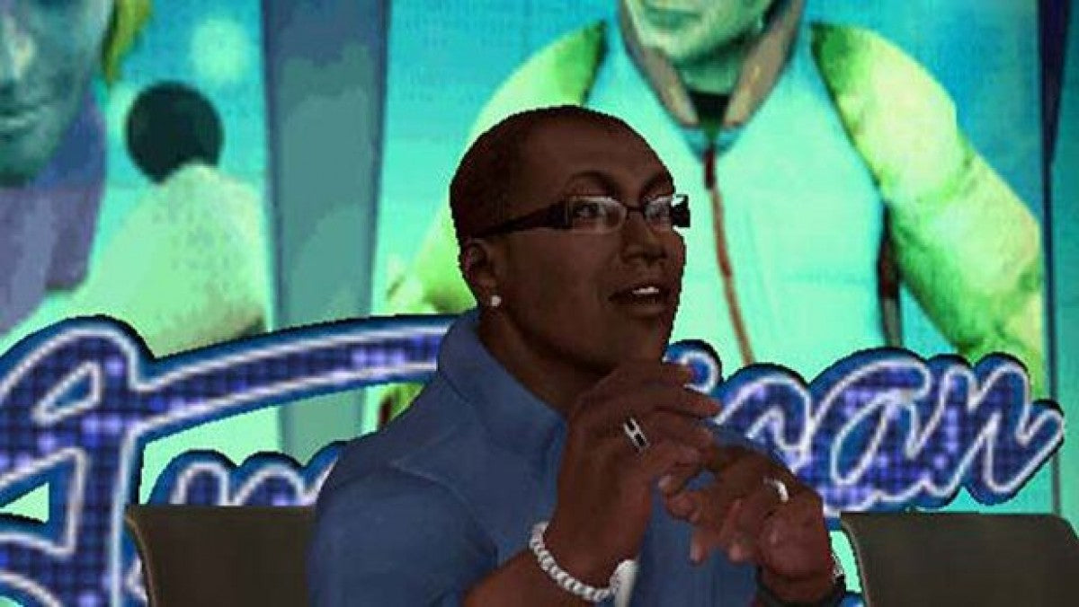 Karaoke Revolution Presents American Idol gameplay for Playstation 2 (PS2) video game