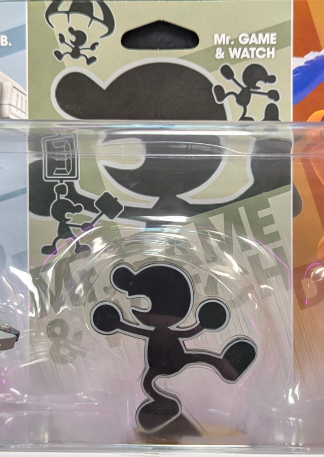 Retro 3 Pack Amiibos [Sealed] for Nintendo Amiibo featuring a collectible three figure set in original unopened packaging; scan compatible amiibo to unlock in game extras and display these retro themed characters as a sealed collector item Mr. Game & Watch Amiibo Figure