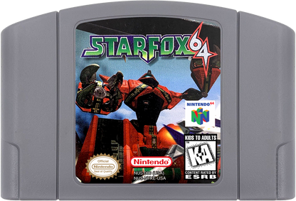 Star Fox 64 [Player's Choice] cartridge for Nintendo 64 (N64) video game
