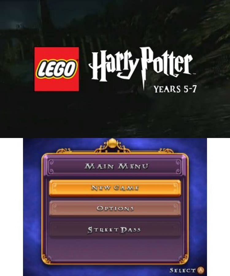 LEGO Harry Potter Years 5-7 for Nintendo 3DS action adventure game featuring Hogwarts spells puzzles and characters from the final Harry Potter films LEGO style gameplay