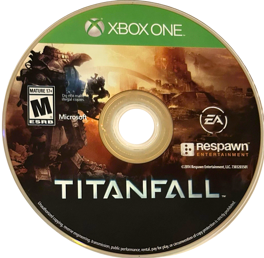 Titanfall – Xbox One (XONE) disc for sci-fi first-person shooter video game