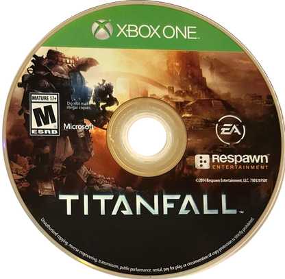Titanfall – Xbox One (XONE) disc for sci-fi first-person shooter video game