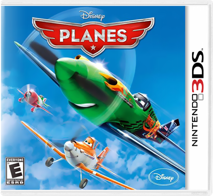 Disney Planes cover art for Nintendo 3DS (3DS) flight adventure video game