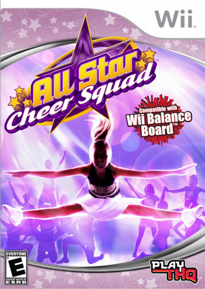 All-Star Cheer Squad cover art for Nintendo Wii (Wii) video game