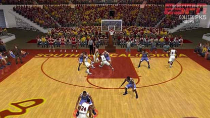 ESPN College Hoops 2K5 gameplay for PlayStation 2 (PS2) college basketball sports simulation video game
