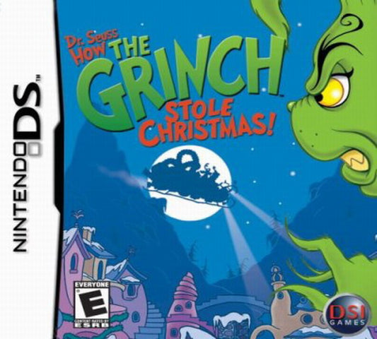 Dr Seuss How the Grinch Stole Christmas cover art for Nintendo DS (DS) video game