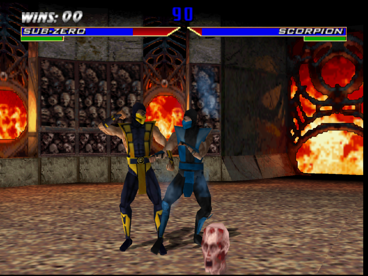 Mortal Kombat 4 Nintendo 64 N64 for fighting video game fans featuring classic Mortal Kombat characters intense 3D combat special moves finishing moves weapon attacks brutal battles multiple arenas and classic Nintendo 64 gameplay collectible retro gaming appeal gameplay