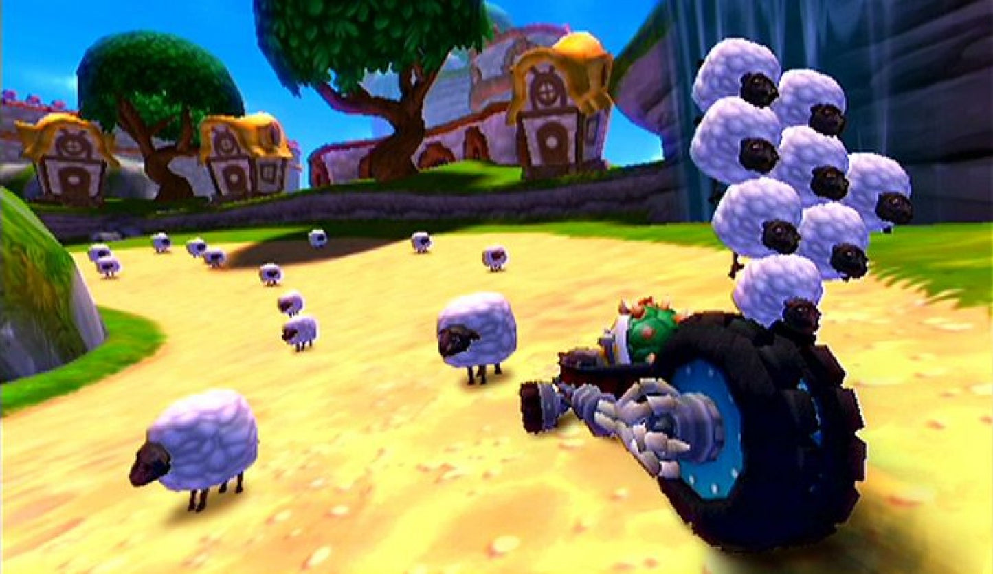 Skylanders: SuperChargers Racing – Nintendo Wii (Wii) kart racing action toys-to-life video game gameplay
