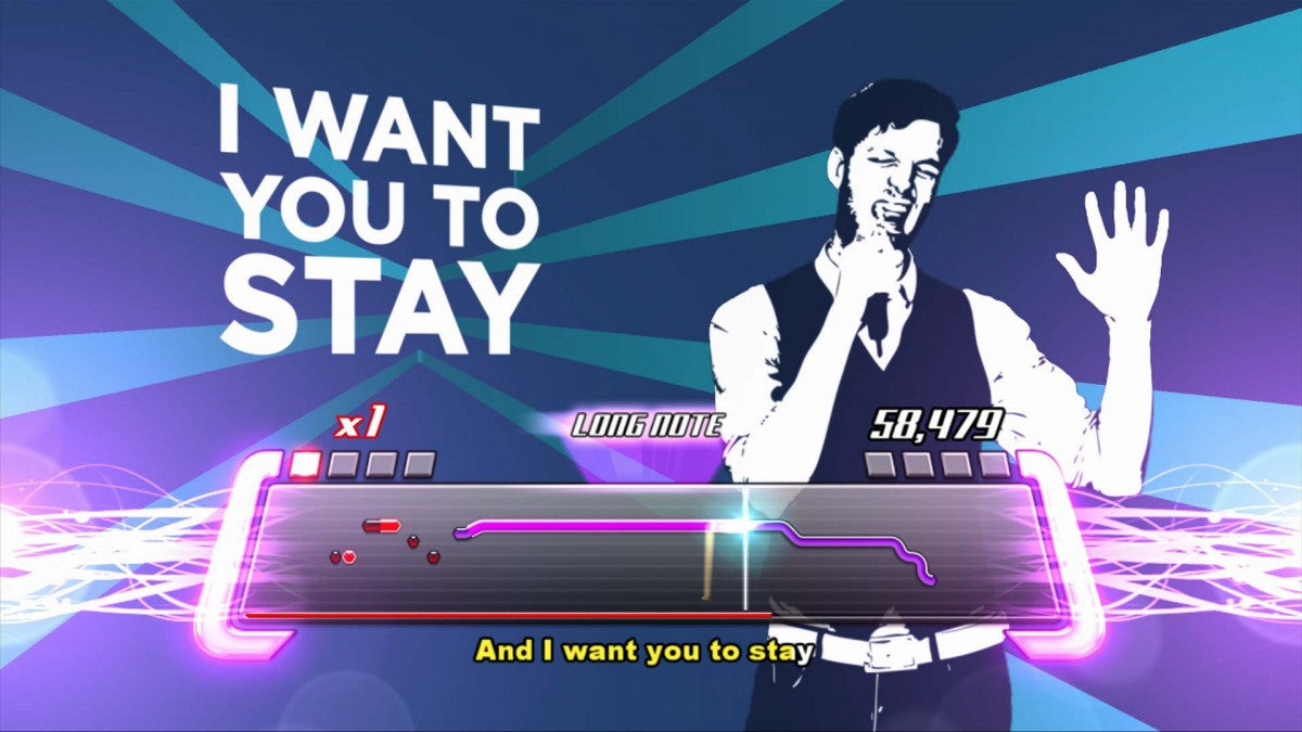 The Voice: I Want You gameplay for Nintendo Wii (Wii) featuring karaoke party gameplay with motion‑controlled singing, hit songs from the TV show, and competitive performances