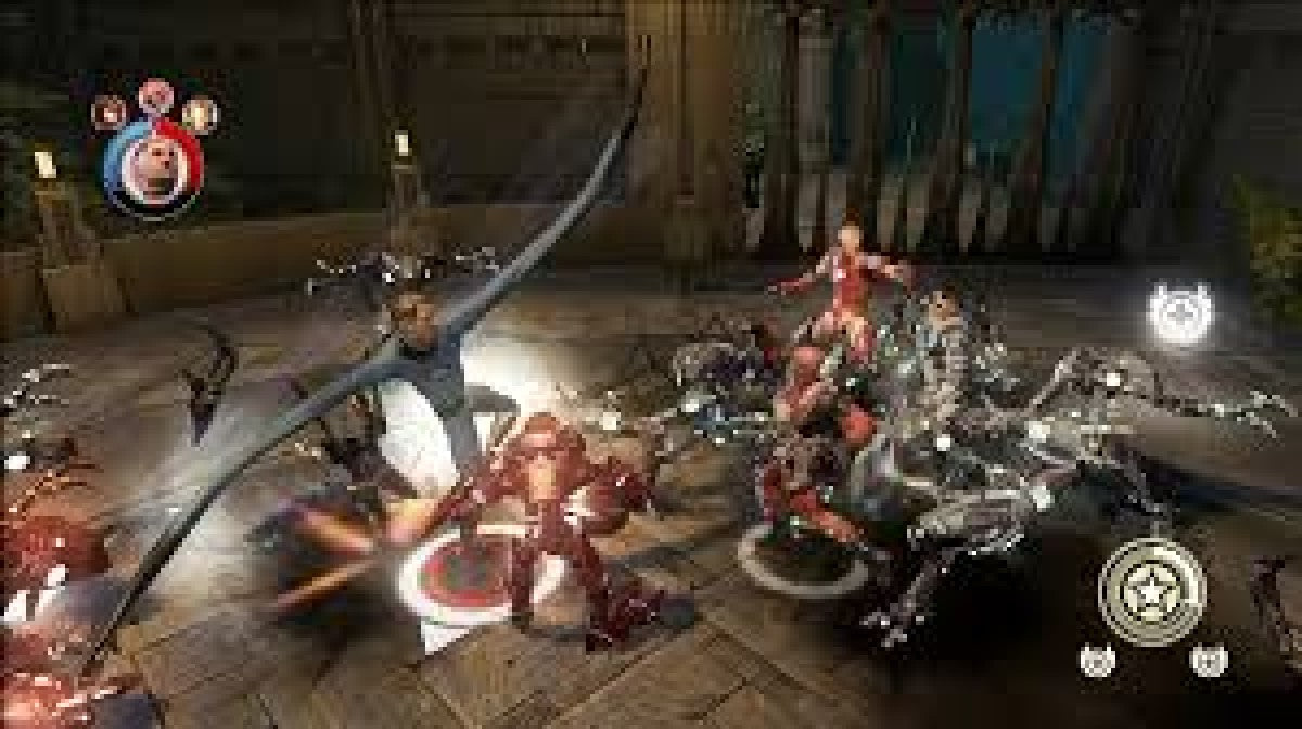 Marvel Ultimate Alliance 2 gameplay for Playstation 3 (PS3) super hero video game. 