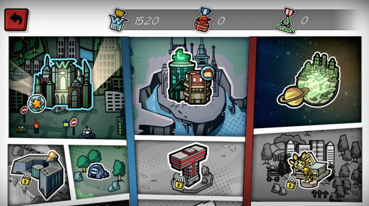 Scribblenauts Mega Pack – Xbox One (XONE) gameplay for action-puzzle adventure video game