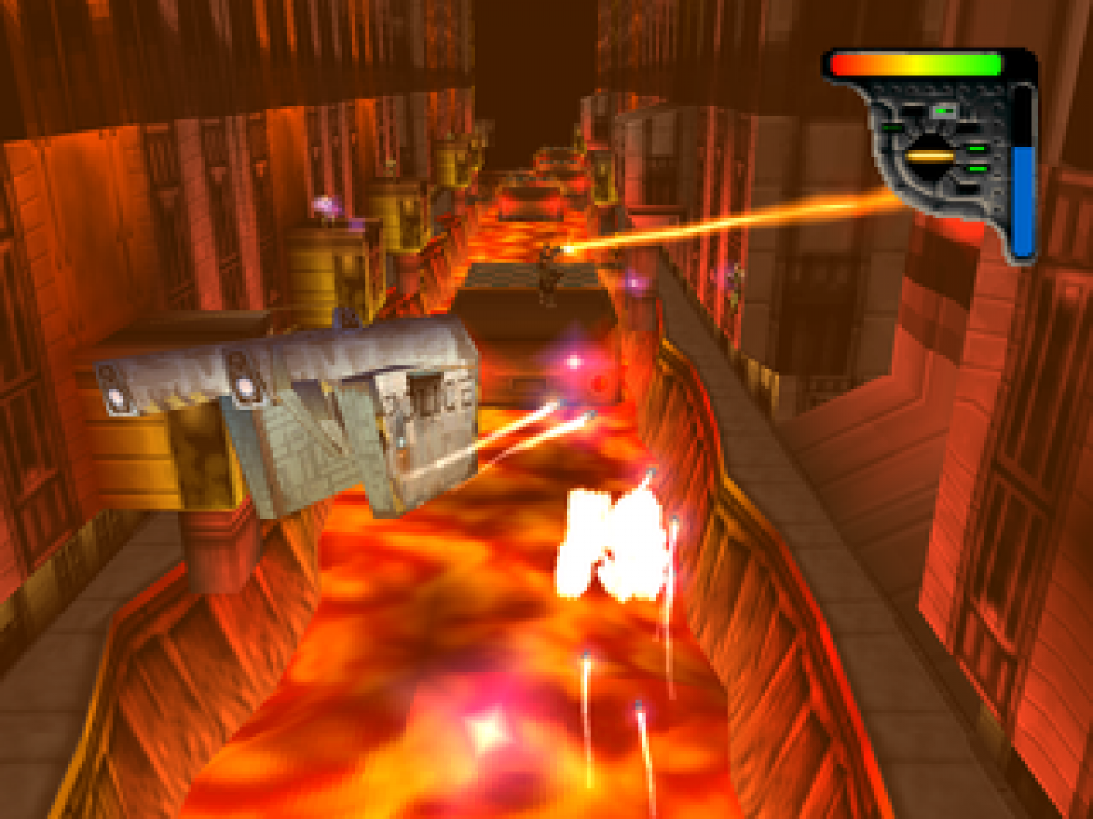 Apocalypse retro sci-fi action run and gun shooter game for PlayStation 1 (PS1) gameplay