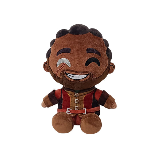 Curseless Wyll plush collectible featuring inspired fantasy role playing game character soft premium fabric embroidered details detailed character design display quality craftsmanship gaming memorabilia gift for collectors and fantasy game fans collectible gaming appeal