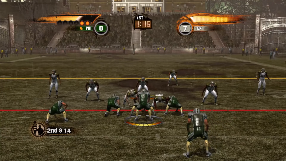 Blitz: The League II gameplay for PlayStation 3 (PS3) video game