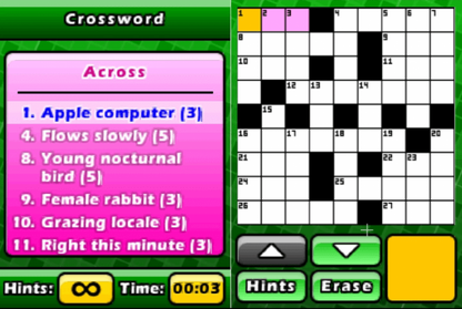 Puzzler World – Nintendo DS: Enjoy hundreds of addictive puzzles including crosswords, word searches, and logic challenges for endless brain-teasing fun gameplay