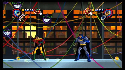 Batman: The Brave and the Bold gameplay art for Nintendo Wii (Wii) video game 