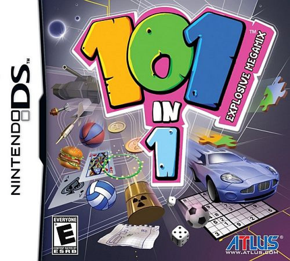 101-in-1 Explosive Megamix cover art for Nintendo DS (DS) video game