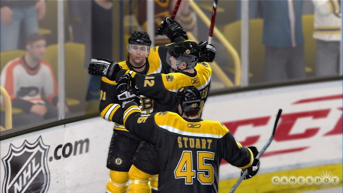 NHL 09 gameplay for PlayStation 3 PS3 video game