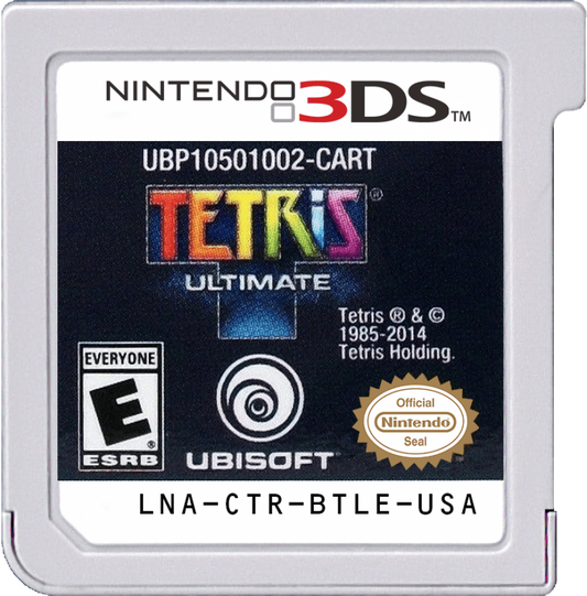 Tetris Ultimate cartridge for Nintendo 3DS (3DS) puzzle video game