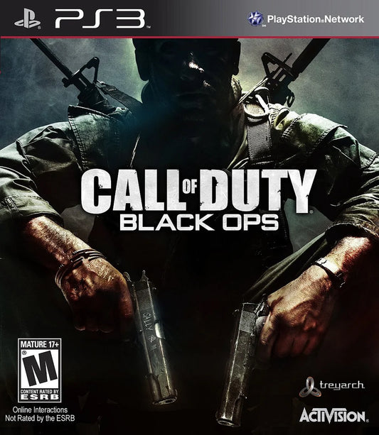 Call of Duty: Black Ops cover art for PlayStation 3 (PS3) video game