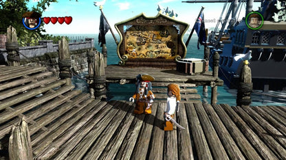 LEGO Pirates of the Caribbean for PlayStation 3 family friendly action adventure video game featuring cooperative gameplay humorous LEGO style storytelling iconic Disney pirate characters and classic film inspired levels gameplay