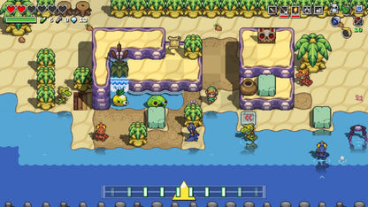 Cadence of Hyrule Crypt of the NecroDancer Nintendo Switch NS for rhythm action adventure video game fans featuring The Legend of Zelda characters beat based combat dungeon exploration procedurally generated levels music driven gameplay item collection puzzle solving and challenging roguelike adventure collectible gaming appeal gameplay