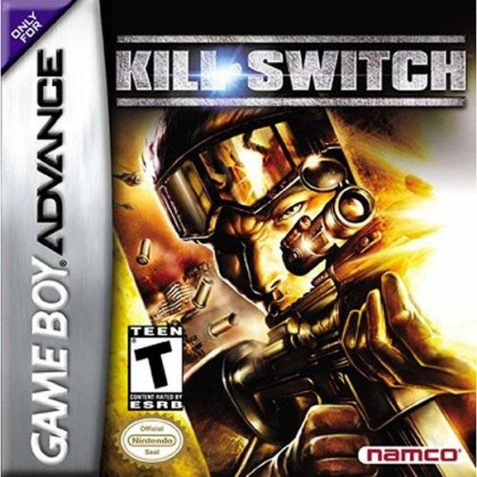 Kill.Switch cover art for Game Boy Advance (GBA) video game