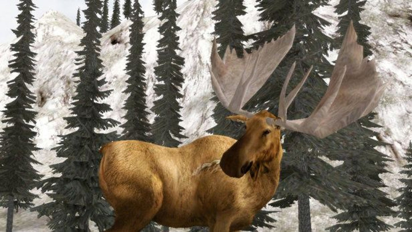 Cabela's Legendary Adventures gameplay art for Nintendo Wii (Wii) video game