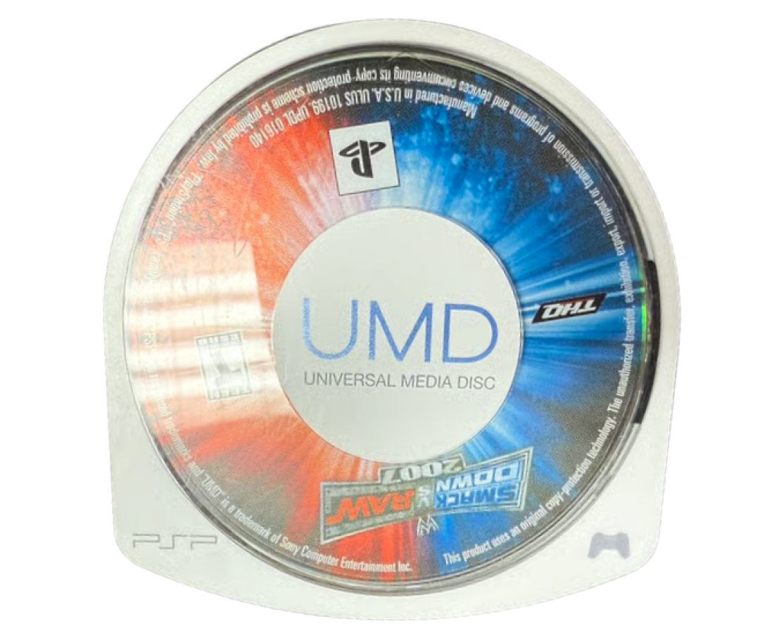 WWE SmackDown vs. Raw 2007 – UMD for PlayStation Portable (PSP) professional wrestling fighting game