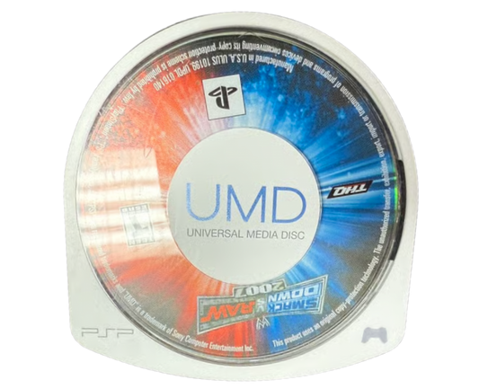 WWE SmackDown vs. Raw 2007 – UMD for PlayStation Portable (PSP) professional wrestling fighting game