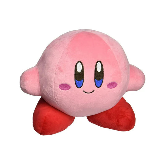 Kirby 10 inch plush toy featuring classic Kirby character design soft stuffed official Nintendo collectible and adorable gaming mascot display plush