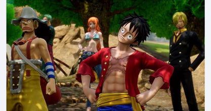 One Piece Odyssey – PlayStation 4 (PS4) video game gameplay, anime JRPG adventure with Straw Hat pirate crew