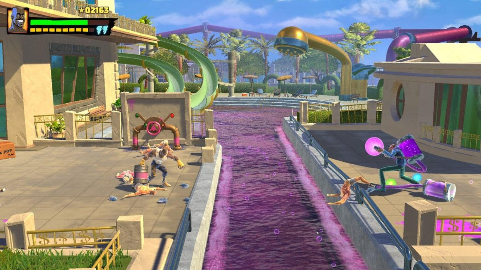 Shaq Fu: A Legend Reborn – PlayStation 4 (PS4) video game gameplay, beat 'em up action title