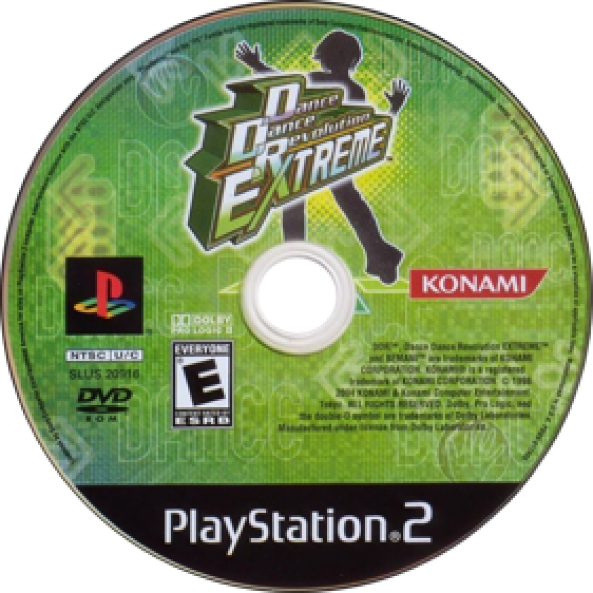 Dance Dance Revolution Extreme PlayStation 2 PS2 rhythm music video game featuring energetic dance gameplay popular music tracks timing-based challenges arrow step patterns multiple difficulty levels high-score competition and classic PlayStation 2 PS2 gaming collectible retro gaming appeal disc