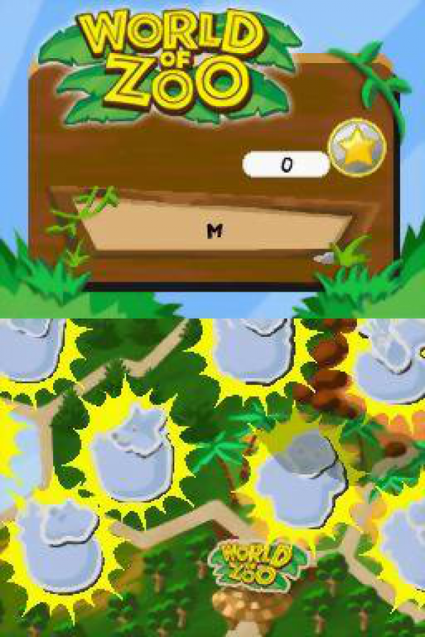 World of Zoo for Nintendo DS with animal care and zoo simulation theme gameplay