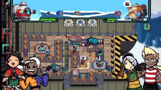 Connectank JP Import Nintendo Switch game featuring strategic tank-building combat and mission-based gameplay screenshot