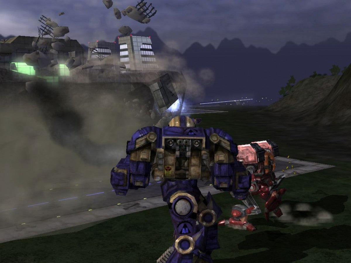 MechAssault 2 Lone Wolf Limited Edition retro Xbox video game MechAssault futuristic mech combat robotic warfare sci fi action shooter explosive battles multiplayer campaign special edition console title Xbox release gameplay